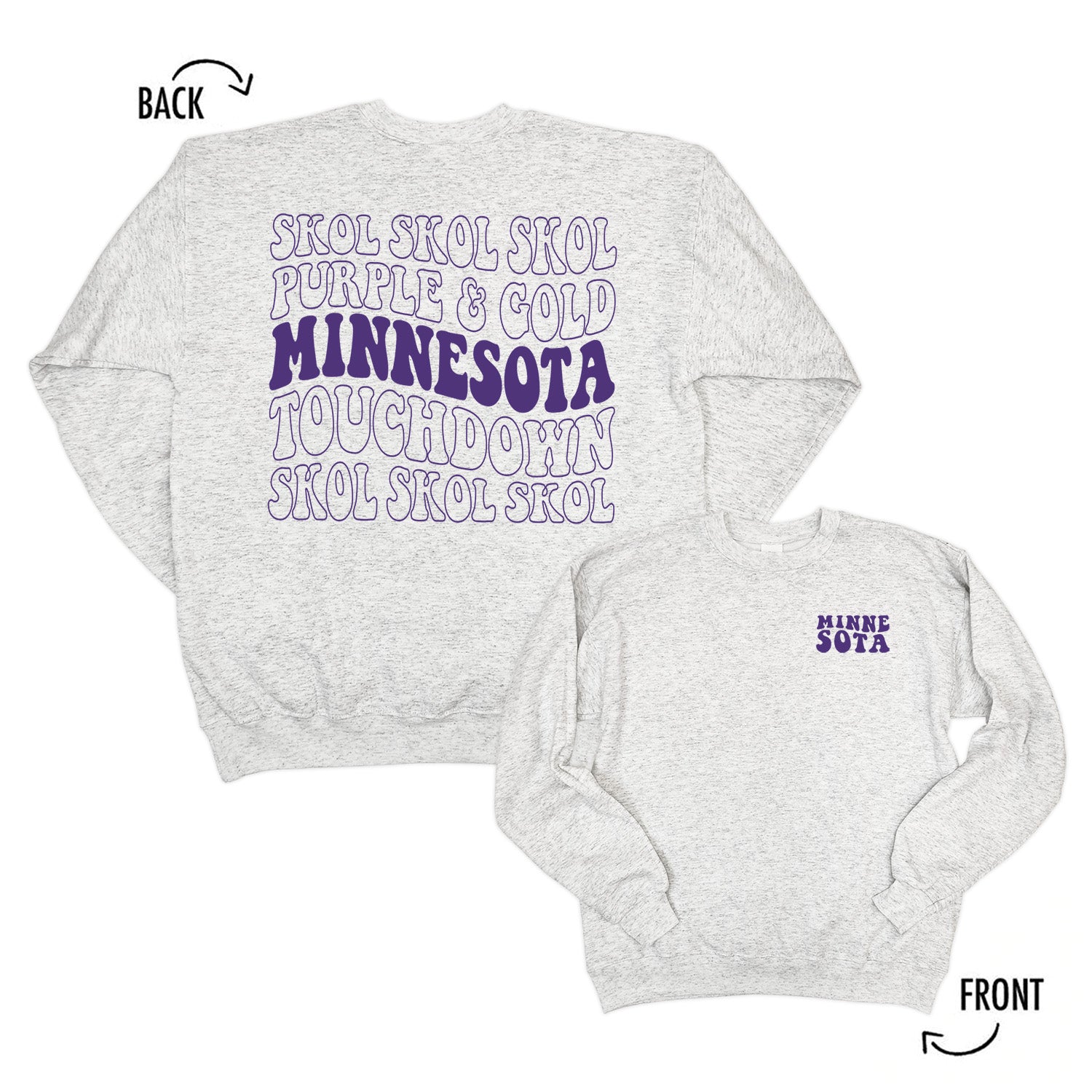 I Survived The 33 Point Comeback Shirt, Football Minnesota Short Sleeve  Crewneck