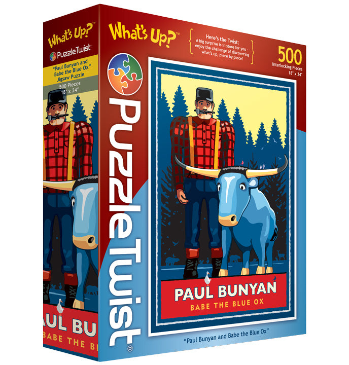 Paul Bunyan and Babe the Blue Ox Puzzle