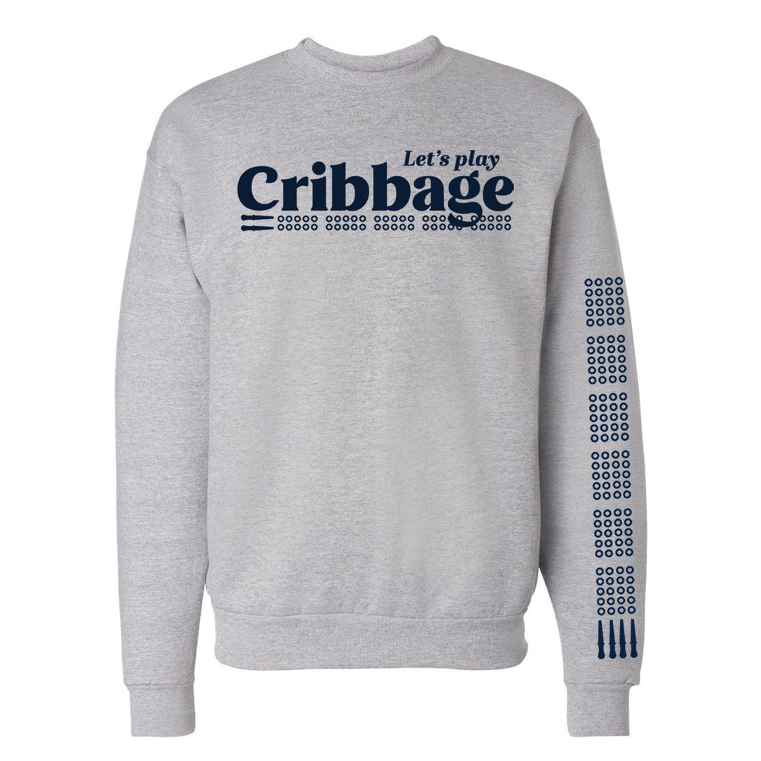 Let's Play Cribbage Crewneck