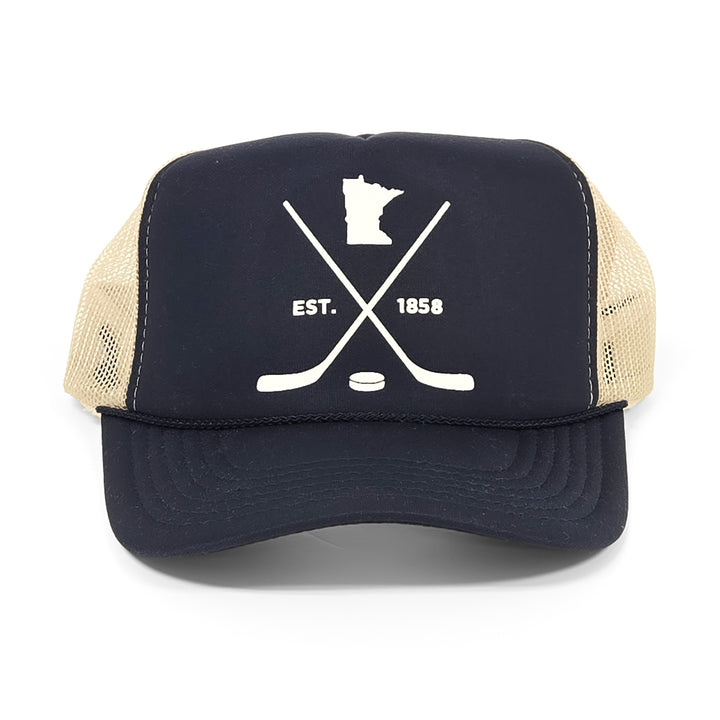 MN Hockey Trucker - Navy