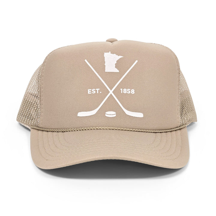 MN Hockey Trucker - Tan