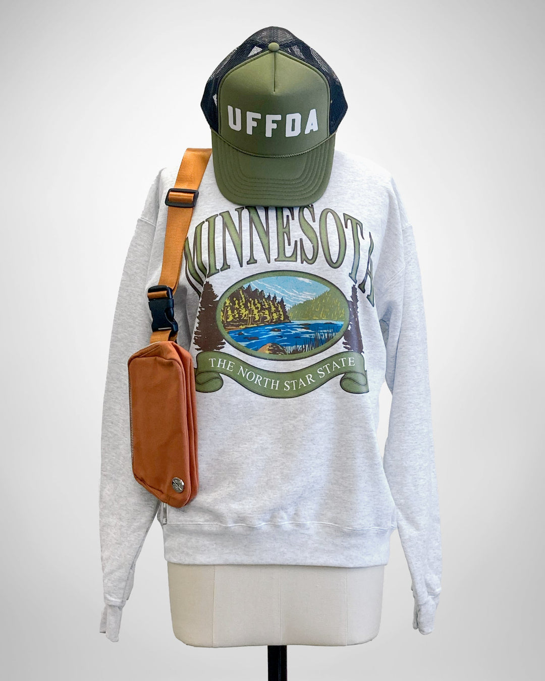 Classic, retro, Minnesota sweatshirt