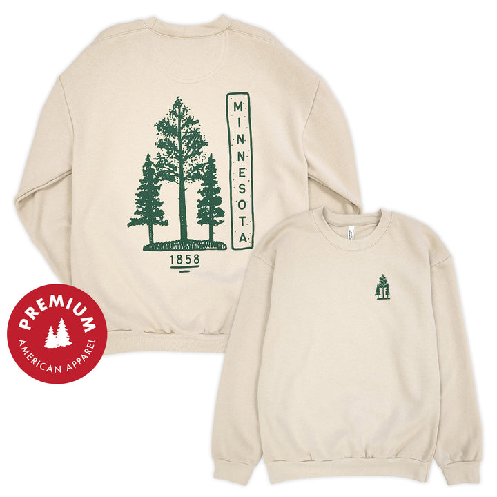 Tall Pines Premium Crewneck