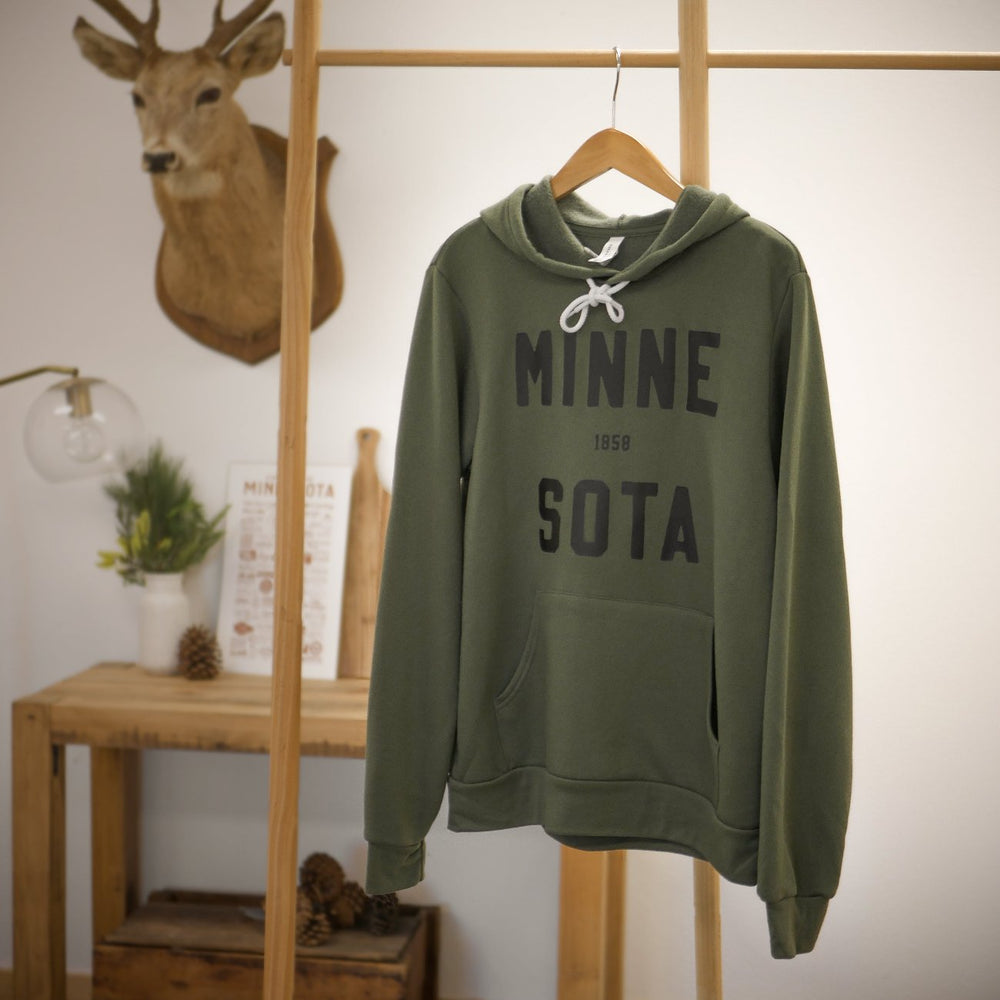 Minnesota Forest Green Hooded Sweatshirt