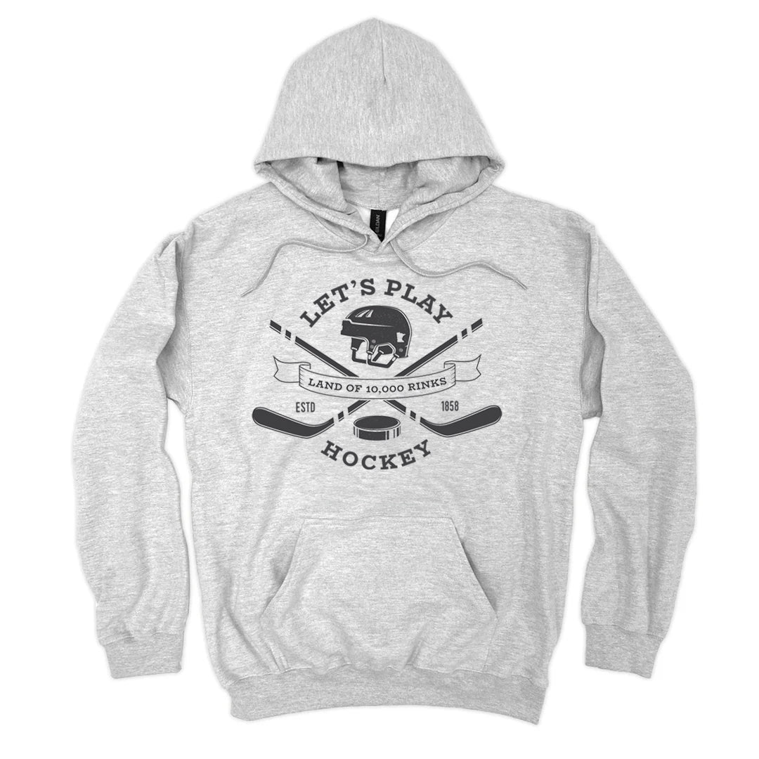 Let's Play Hockey Hoodie