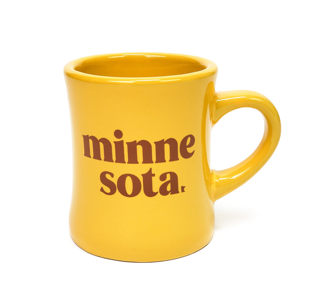 Yellow Diner Mug – Summer Moon Coffee