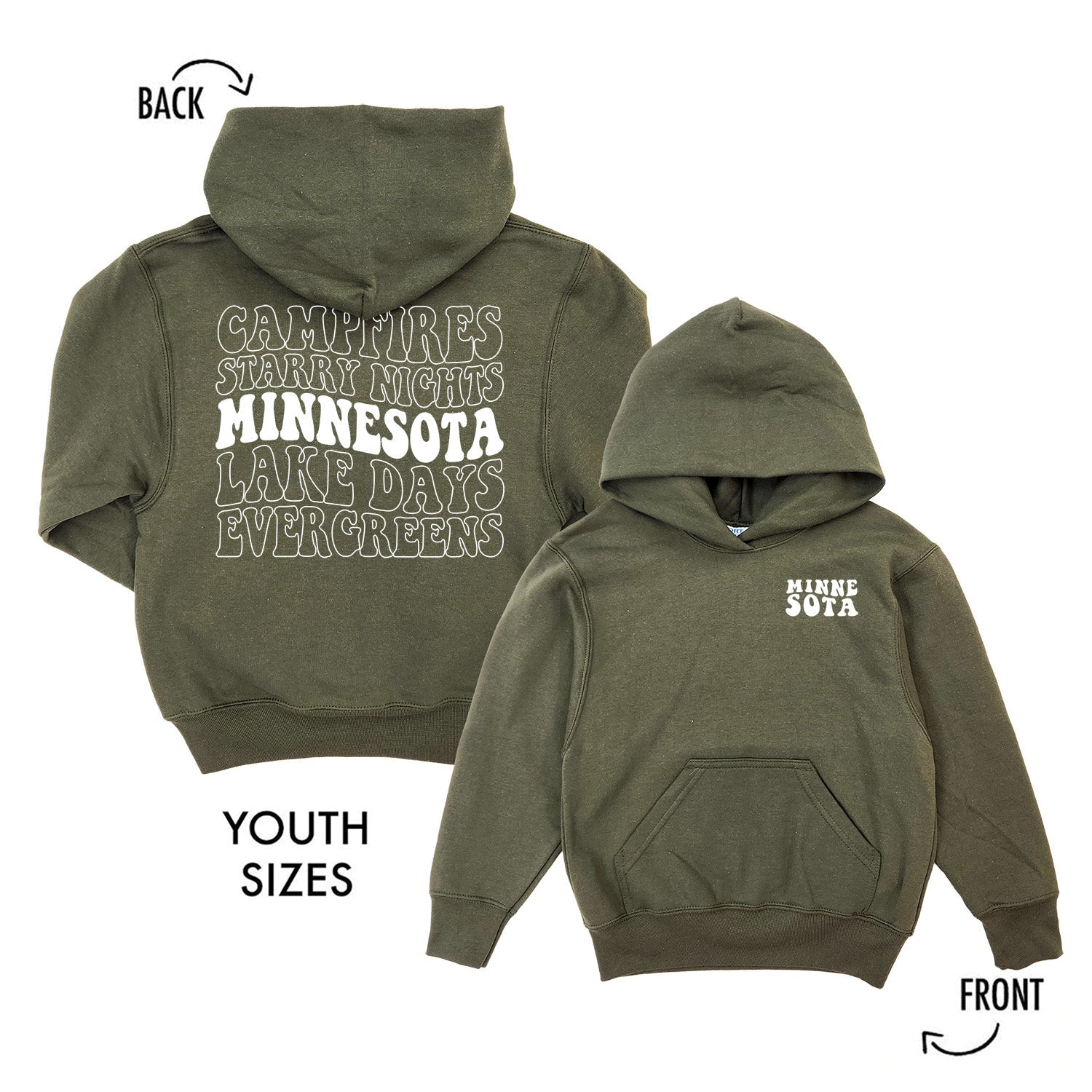 Campfire Hoodie Youth