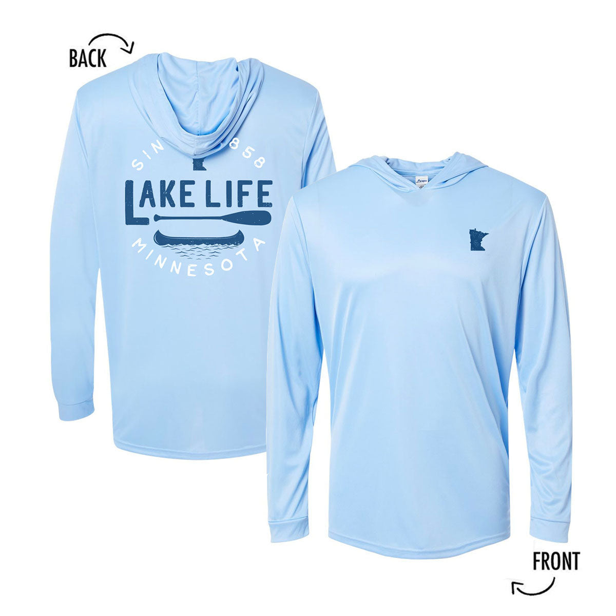 Lake Life UPF 50+ Hoodie